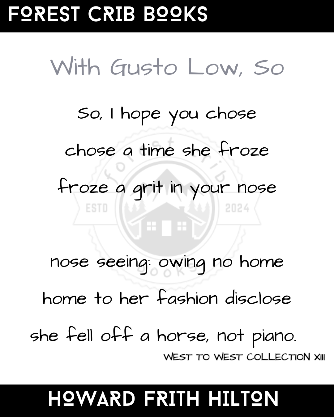 Illustration for With Gusto Low, So