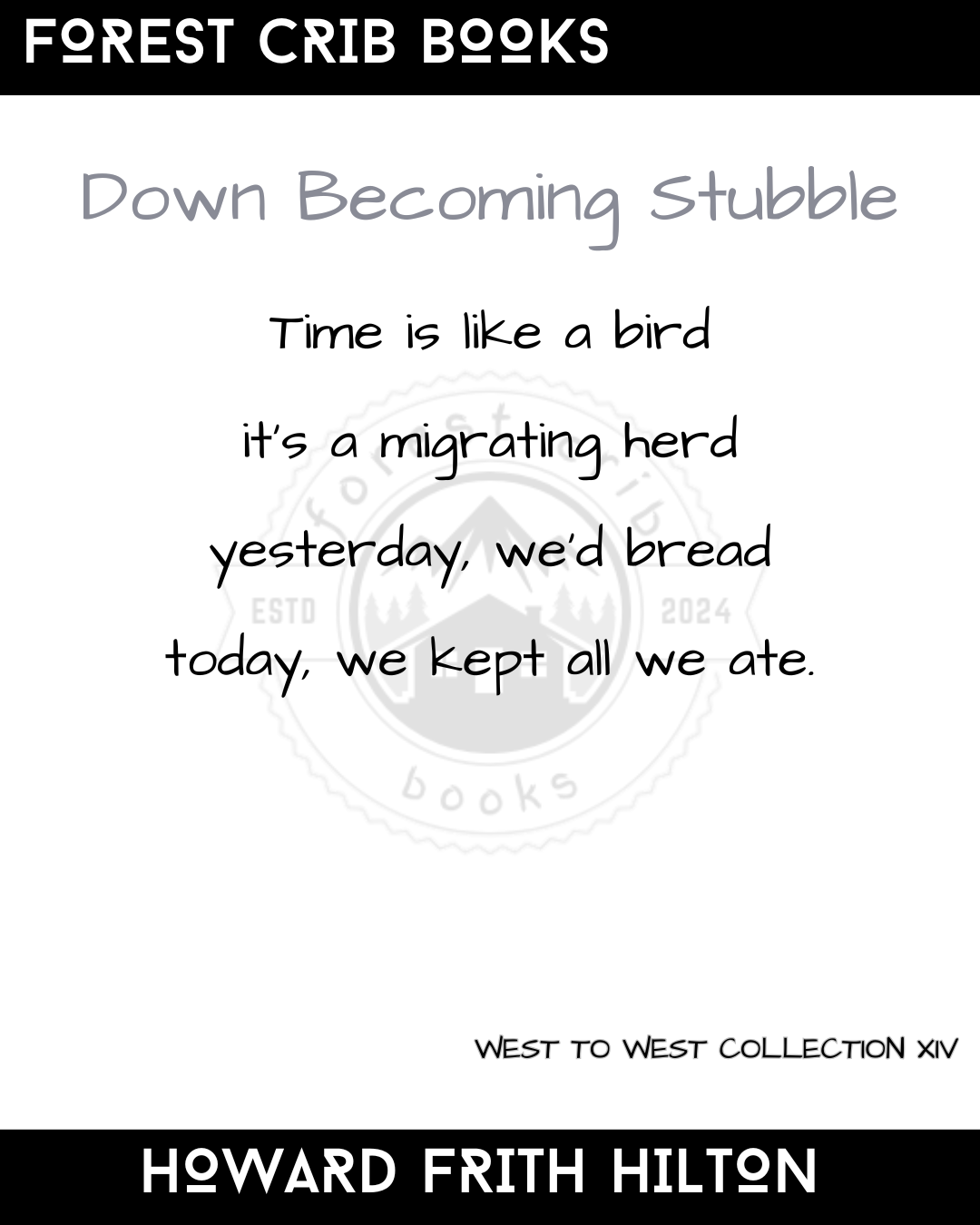 Illustration for Down Becoming Stubble