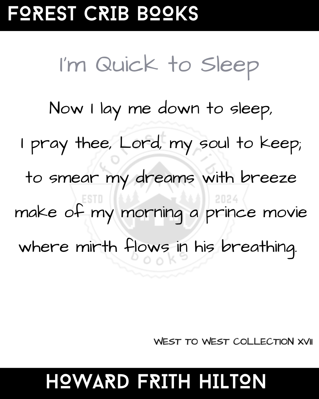 Illustration for I'm Quick to Sleep