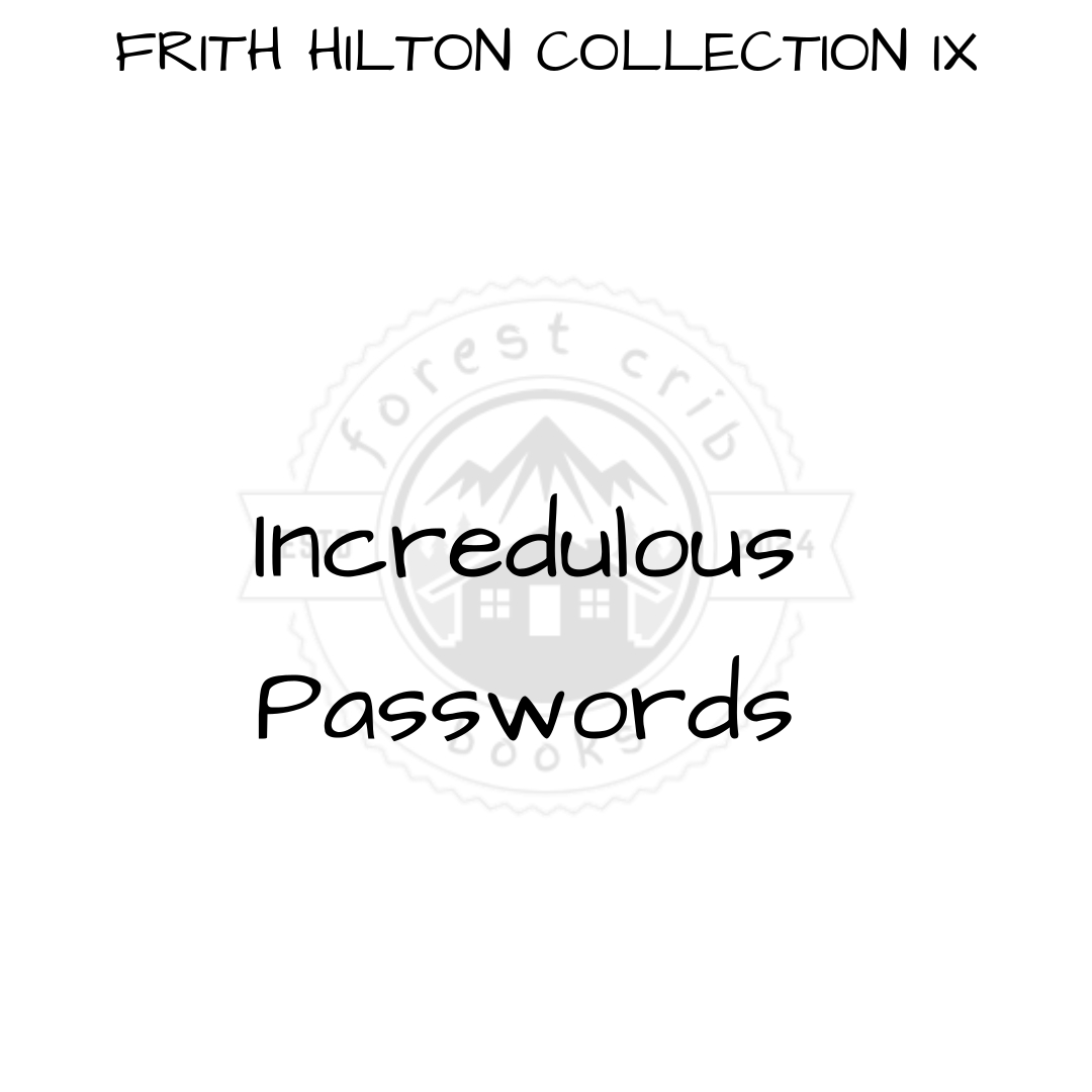 Illustration for Incredulous Passwords
